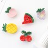 Mini Strawberry Hair Clip,Acetate Hair Claw,Small Hair Clips for Women,Pack of 2