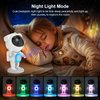 Astronaut Space Projector, Star Projector with Lamp, Galaxy Night Light for Kids, Bluetooth Speaker, Starry Nebula Ceiling LED Lamp, Room Decor for Birthdays, Christmas, Valentine's Day White