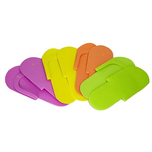 NaRaMax Standard Pedicure Flip Flops Spa Slipper 24-pair Party Pack