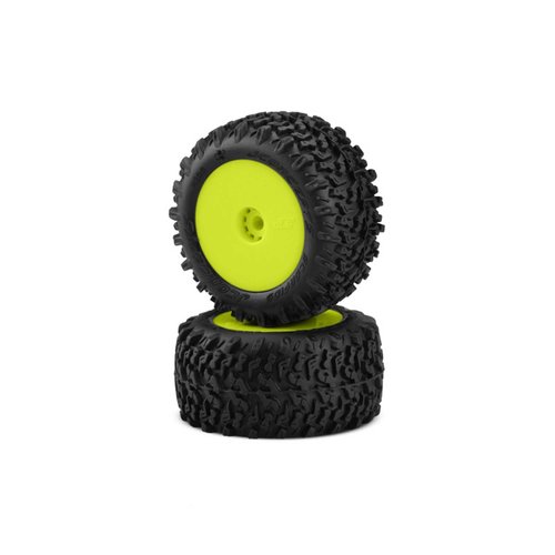 J Concepts Inc. Scorpios Tire Green Compound Yellow Wheel 2 JCO31002221 RC Tire