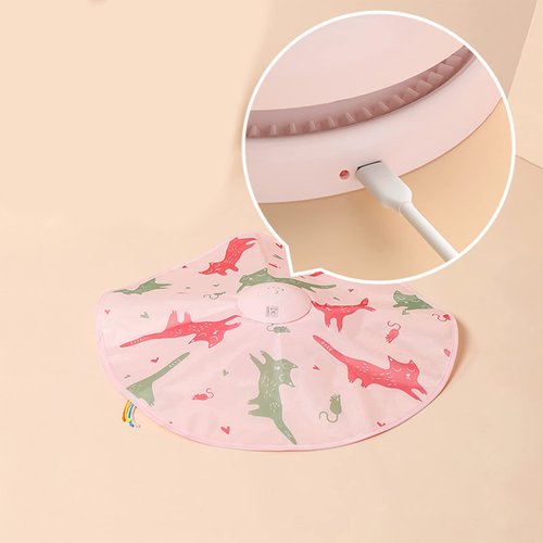 Interactive Cat Toys, Catch The Tail Cat Toy Fun Intelligent Voice Activated Cat Toys Induction Electronic Concealed Motion Cat Toys for Indoor Pet Cat Kitty ()