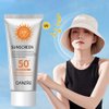 Sport Face Sunscreen, SPF 50, Water Resistant, Sweat Resistant Oil Free Sunscreen Lotion, Traveling for men, women, and children can be available, 1.76 oz