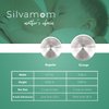 Silvamom® The Original Silver Nursing Cups | Nipple Shields for Nursing Newborn Breastfeeding | 925 Silver | Nickel Free | Newborn Essentials Must Haves | Soothies and Protect (Regular Size)