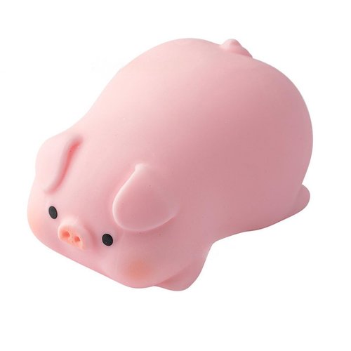 Squishy Pig Toy Gifts for Kids Squishies Anxiety Stress Relief Autism Disorders Funny Piggy Sensory Stress Toy for Girl Boy Women Girlfriend Birthday Party Favors
