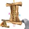 1547 Natural Helix Bonka Bird Toys Cardboard Shredder Vine Parrot Parrotlet Conure Cockatiel Beak