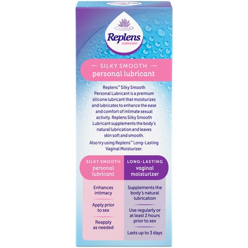 Replens Silky Smooth Personal Lubricant, 2.7 Fl Oz
