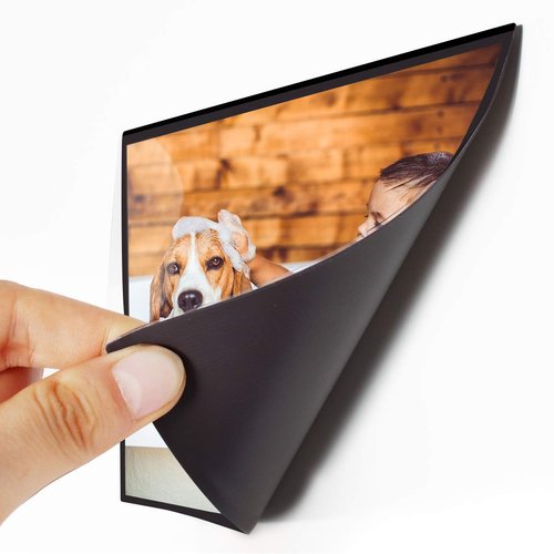 HIIMIEI 20 Pack 4x6 Magnetic Picture Frame for Refrigerator No Scratched, Fridge Magnetic Photo Pockets Hold to Metal Surface