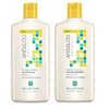 Andalou Naturals Sunflower & Citrus Brilliant Shine Shampoo and Conditioner Bundle, 100% Sulfate Free and Color Safe, 11.5 fl oz each