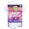Eco-Gals Eco-Squares laundry detergent sheets with zero waste dry soap technology for cleaning linen and clothes in regular and high efficiency top and front load washing machines, Lavender