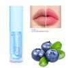 6Pcs Hydrating Lip Oil Set,Fruity Color Changing Lip Glaze Plumping Lip Glow Oil Transparent Moisturizing Tinted Lip Balm Long Lasting Nourishing Repairing for Dry Lip (A)