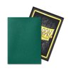Dragon Shield Sleeves - Matte Dual: Power - 100CT Metallic Green Card Sleeves - Textured Back - Compatible with Magic The Gathering, Pokémon, and Yugioh TCG & LCG - Top Loader
