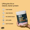 Nuzest - Pea Protein Powder - Clean Lean Protein, Premium Vegan Plant Based Protein Powder, Dairy Free, Gluten Free, GMO Free, Protein Shake, Wild Strawberry, 20 Servings, 1.1 lb
