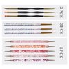 31Pcs Nail Art Brushes Set, Professional Nail Art Brush Dotting Tools Kit, Nail Dust Brush Nail Painting Brush Striping Nail Liner Brush Nail Dotting Pen for DIY Nail Art Designs