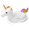 Baby Pool Float Unicorn Toddlers Floaties Infant Inflatable Swimming Ring with Handles for Kids Aged 1-6 Years