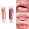 Qusmeiyici 20PCS Empty Lip Gloss Tubes 10ml/15ml Clear Lip Gloss Tubes Mini Makeup Containers Refillable Squeeze Tubes for Lip Gloss - Mini Cosmetic Soft Tubes for DIY Lip Gloss and Travel Toiletries