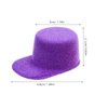 Vaguelly 6pcs Miniature Baseball Caps Mini Doll Hats Bottle Hats Party Dress Hat for DIY Crafts Hair Accessories Dollhouse Decoration