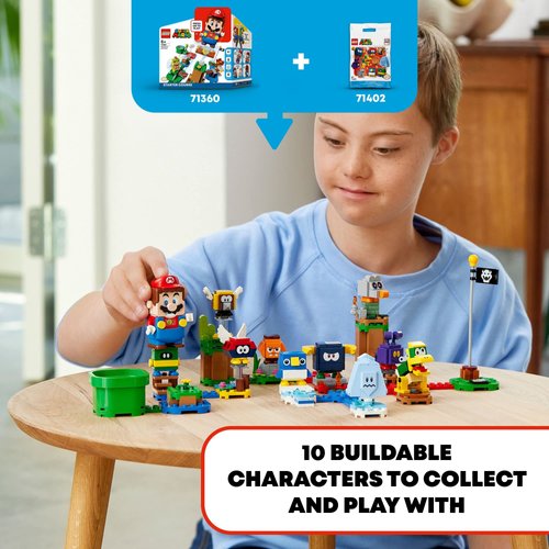 LEGO Super Mario Character Packs – Series 4 71402 Building Kit; Collectible Gift Toys for Kids Aged 6 and up to Combine with Starter Course Playsets (71360 and 71387) for Extra Interactive Play
