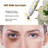 MIZEEYE Snail Peptide Eye Cream For Moisturizing, Snail Mucin Under Eye Cream With Niacinamide, Hyaluronic Acid, 17 ML Snail Eye Cream For Dark Circles, Puffiness and Fine Lines.