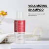 Karseell Collagen Hair Treatment Deep Repair Conditioning, Hair mask Shampoo and Conditioner Travel set For Dry Damaged Hair All Hair Types 3.38floz +2.4floz+2.4floz