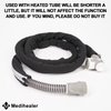 2 Pack CPAP Hose Cover Tube Covers Compatible with All RSM and PR Standard or Heated Tubing-Full Length Zipper&Light Weight&Insulate-6 Foot(Pack of 2). Great Value Supplies by Medihealer.