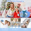 Kids Camera for 3-8 Years Old Toddlers Childrens Boys Girls Selfie Camera 20.0 MP HD 1080P IPS Screen Dual Digital Toy Camera for Kids Christmas Birthday Gifts (Blue)