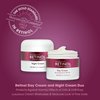 Retinol Anti-Aging, Vitamin Enriched Night Cream & Day Cream - Your 24 HOUR skincare duo that works day and night to give you younger-looking skin, 1 Ounce Each