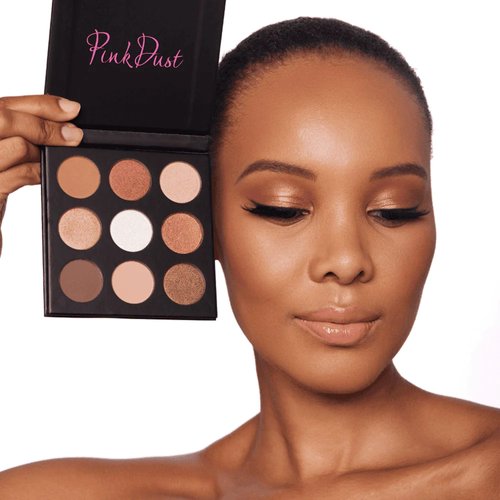 Pink Dust Warm Hearted Palette - Eyeshadow Palette Makeup - 9 Colors Matte Makeup Eyeshadow Palette - High Pigmented, Long Lasting Eye Shadow Palette for Girls, Womens