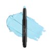 Color Mirror Longwear Cream Eye Shadow Sticks(44 Matte Sky Blue), Smudge-Proof, Waterproof Eyeshadow,Silky Formula Matte With Makeup Brush,Blue Eyeshadow Stick