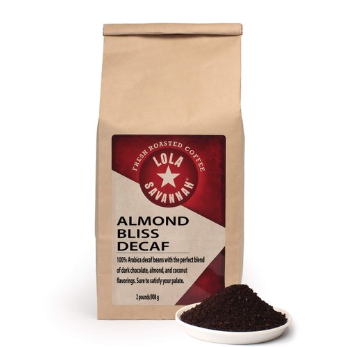 Lola Savannah Almond Bliss Ground Decaf Coffee, 2lb