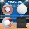 Erinnmy 24Pack Mini Volleyball,Small Foam Volleyball Stress Ball,Mini Sports Stress Balls,1.6 Inch Mini Volleyballs for Kids,Mini Foam Sports Ball,Sports Theme Party Favors School Carnival Reward