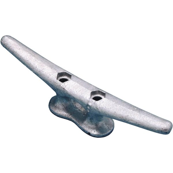 Dock Edge 2806-F Dock Cleat, 6" Galvanised,Grey