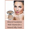 Pressed Mineral Foundation With Vitamin for a Natural Silky Finish