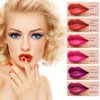6-Color Wine Bottle Set Lipstick Lip Stain Long Lasting Waterproof Liquor Bottle Lip Moisturizing Non-Stick Cup Lip Gloss Lip Sticks