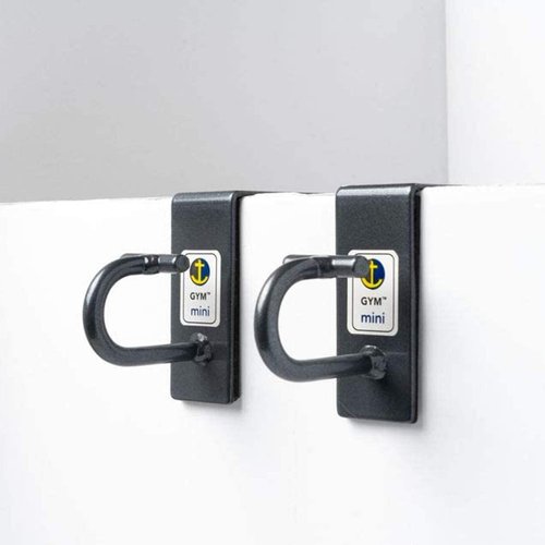 Anchor Gym Door Mini H1-Pack of 2 Workout Door Mount Anchors. Designed for Body Weight Straps, Resistance Bands, Strength Training, Yoga, Home Gym, Physical Therapy |2 Pack