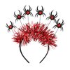 CAVETEE Halloween Headbands for Women，Halloween Spider Headbands, Ghost Spider Hair Band Halloween Party Decoration Cosplay Costume Accessories