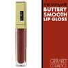 Gerard Cosmetics Color Your Smile Lip Gloss Cocoa Bean | Super Pigmented Brown Lip Gloss with LED Light and Mirror | Shiny Finish | Hydrating Brown Lipstick | Cruelty Free and Made in USA