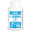Supersmart - L-Serine Supplement 2000mg per Day (Easy-to-Take) - Amino Acids Supplement | Non-GMO & Gluten Free - 60 Tablets