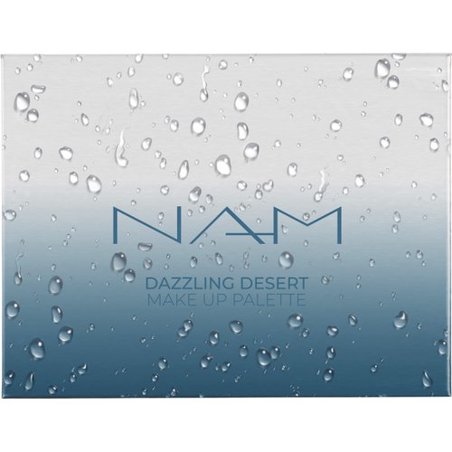 NAM Makeup Dazzling Dessert Eyeshadow Palette with Blush and Highlighter, 17.5g