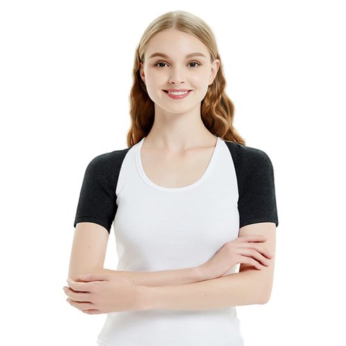 Shoulder Support Brace Warm Shoulder Protection Elastic Wool Shoulder Pad Stability Brace Adjustable Shoulder Warp Sleeve Protector for Pain Relief Injury Recovery Compression Arthritis Chronic Unisex