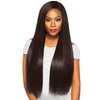 Outre Human Hair Blend Weave Premium Purple Pack Brazilian Boutique Virgin Volume Pessed 18", 20", 22"+Free Closure (NBLK)