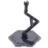 Bioristar HG RG Hobby Action Base Gundam Model Stand Hobby Display Stand Pack of 4 1/144 Scale (4 pack Black)