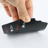 Joyoldelf Waterproof Playing Cards with Unique Pattern & Flower Backing - Cool Black PVC Flexible Classic Magic Poker Tricks Tool