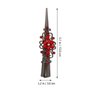 Minkissy 2pcs Decorative Alligator Hair Clips, Rhinestone Duckbill Hair Clips Metal Alligator Sectioning Clips for Women