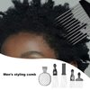Afro Pick Combs Metal Hair Pick, Afro Comb Metal Pick Comb Afro Braid Pick Hairdressing,5pcs/set Afro African Hair Pick Comb Comb Set