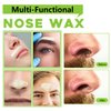 Auperwel Nose Wax Kit, 100g, for Painless Hair Removal, Includes 20 Applicators, 15 Mustache Guards, and 10 Paper Cups, Long-Lasting Results, Dermatologist Tested, Hypoallergenic, Sensitive Skin