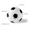 Super Z Outlet Table Soccer Foosballs Recreation Ball Small (6)