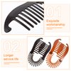 minkissy Banana Clip for Thick Curly Hair Ponytail Holder Plastic Hair Comb Clips Styling Tools Hair Accessories for Women Girls 4Pcs