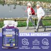 Patxans 2 Packs 3000MG Glucosamine Chondroitin Gummies - Extra Strength Joint Health & MSM Elderberry Natural Joint Support Supplement, Flexibility, Antioxidant Immune Support for Adults, 120 Gummies.