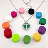 YOUFENG Essential Oil Necklace Diffuser Family Tree of Life Necklace Pendant Aromatherapy Locket Mother's Day Gifts (Cross diffuser necklace)