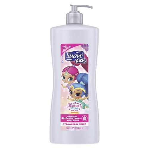 Suave Kids 2n1 Body Wash & Shampoo Nickelodeon Shimmer and Shine 28 oz